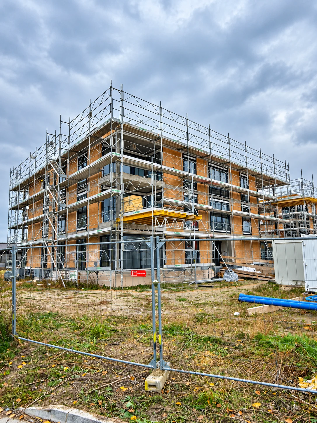 Construction de 3 immeubles de 36 appartements à Saint-Aubin
